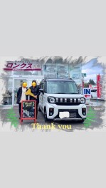 M様　新車ｽﾍﾟｰｼｱｷﾞｱご納車おめでとうございます！